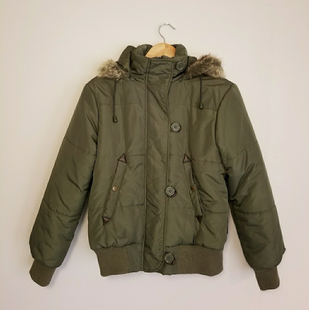 Fur Trim Jacket